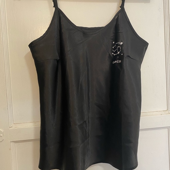 CANCER ZODIAC SILK TOP - Picture 2 of 8